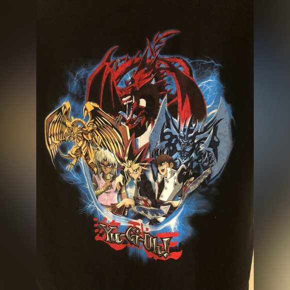 Yu-Gi-Oh graphic print black t-shirt‎ size medium brand new - Picture 5 of 14